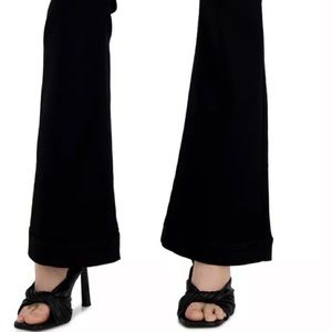 INC DENIM jeans - black Flare leg